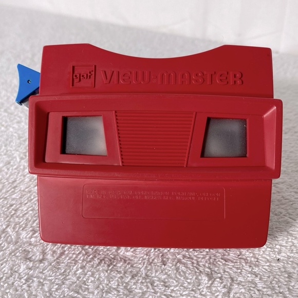 Vintage Gaf Viewmaster Red Viewmaster Toy - Picture 2 of 12